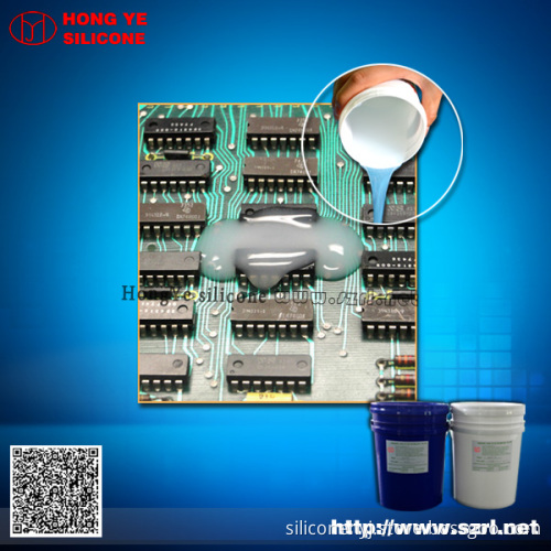 Electronic potting compound silicone rubber